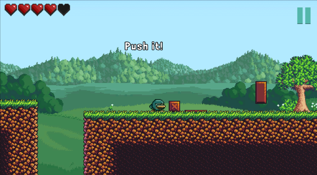 VoucLand Screenshot - Push puzzle